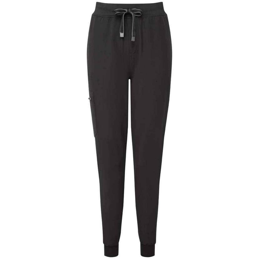 Onna Onna Women's Energized -Stretch Jogging Bottoms in Black - 1