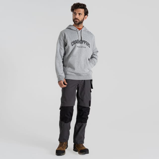 Craghoppers Craghoppers Men's 'Oulston' High Reach Hoody in Light Grey - 2