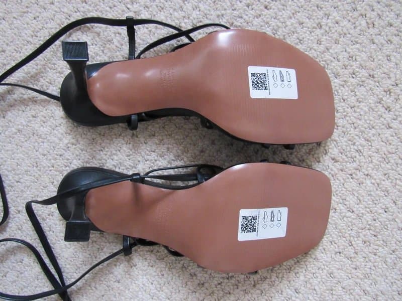 ASOS ASOS 4inch Heeled Sandals Size 7 Ankle Strap Strappy Heels Never Worn