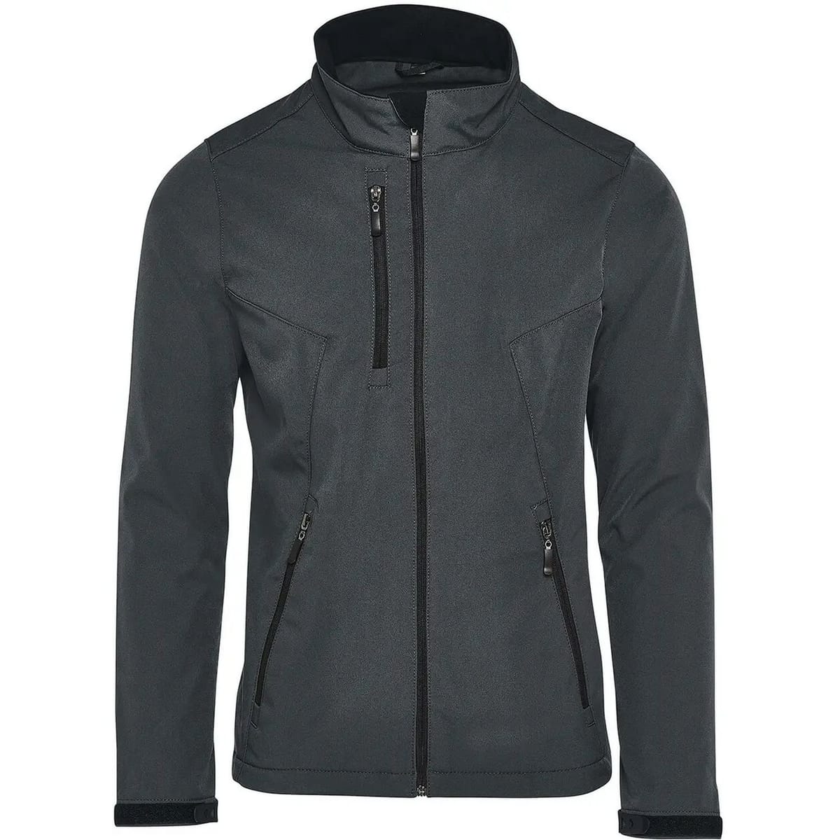 SG SG Men's Signature Tagless Soft Shell Jacket in Charcoal - 1