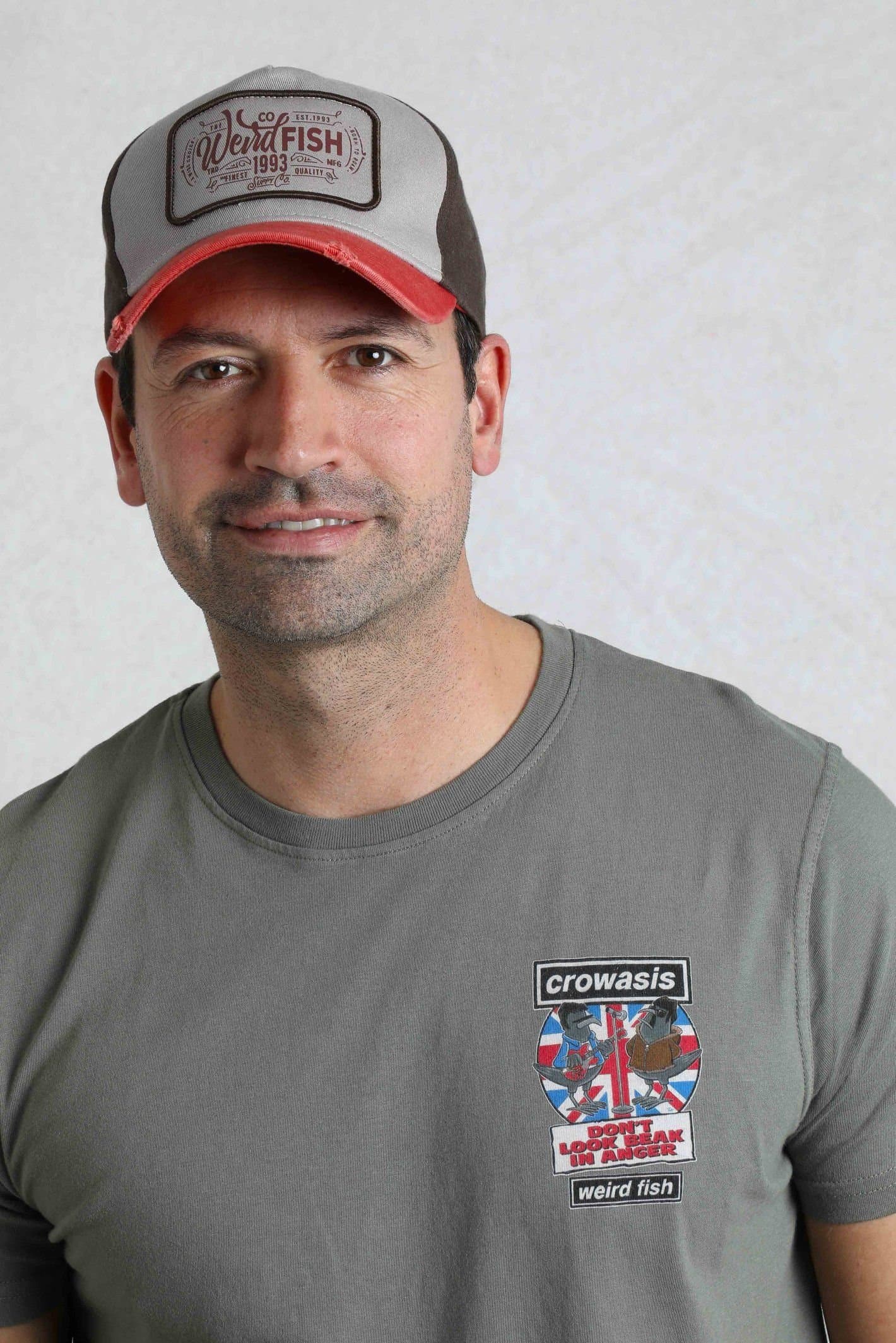 Weird Fish Weird Fish Men's Haywood Vintage Trucker Cap in Burnt Orange