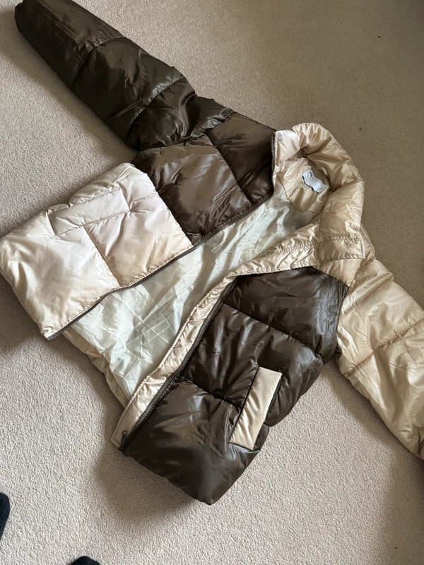 ASOS ASOS Design padded coffee colour jacket