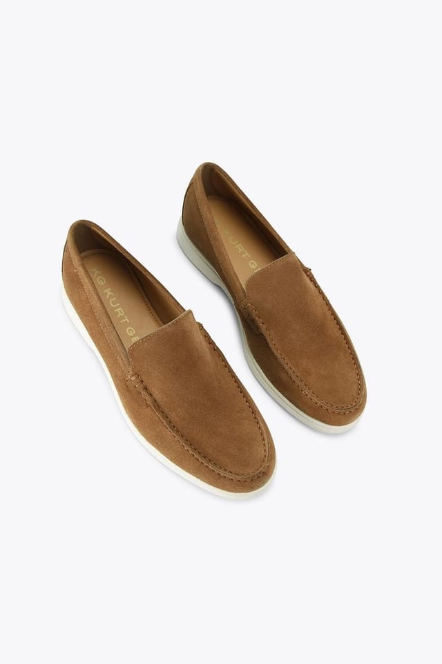 KG Kurt Geiger KG Kurt Geiger Men's 'Sully' Suede Shoes in Tan - 2