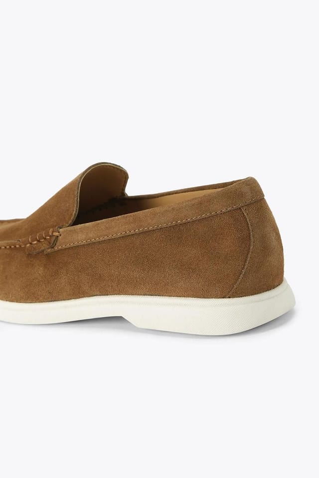 KG Kurt Geiger KG Kurt Geiger Men's 'Sully' Suede Shoes in Tan - 3