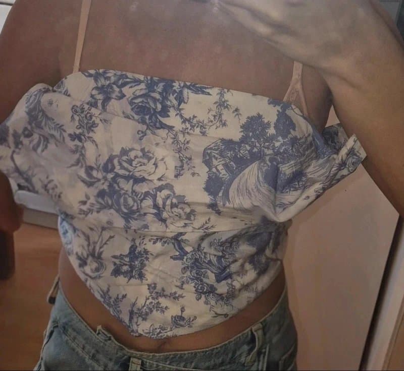 ASOS Asos luxe corset style top