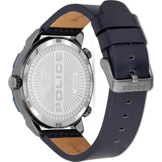 Police Police Men's PEWJB2195340 Ray 51mm Quartz Watch in Blue - 2