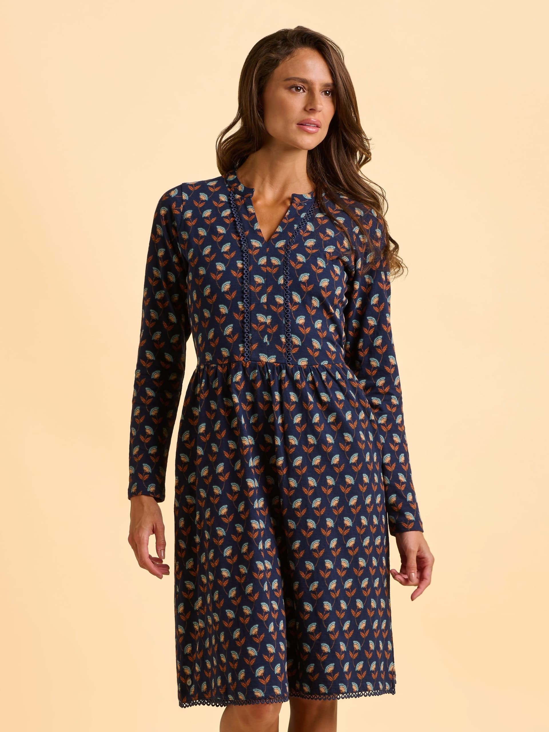 Brakeburn Brakeburn Women's Rowan Navy Dress