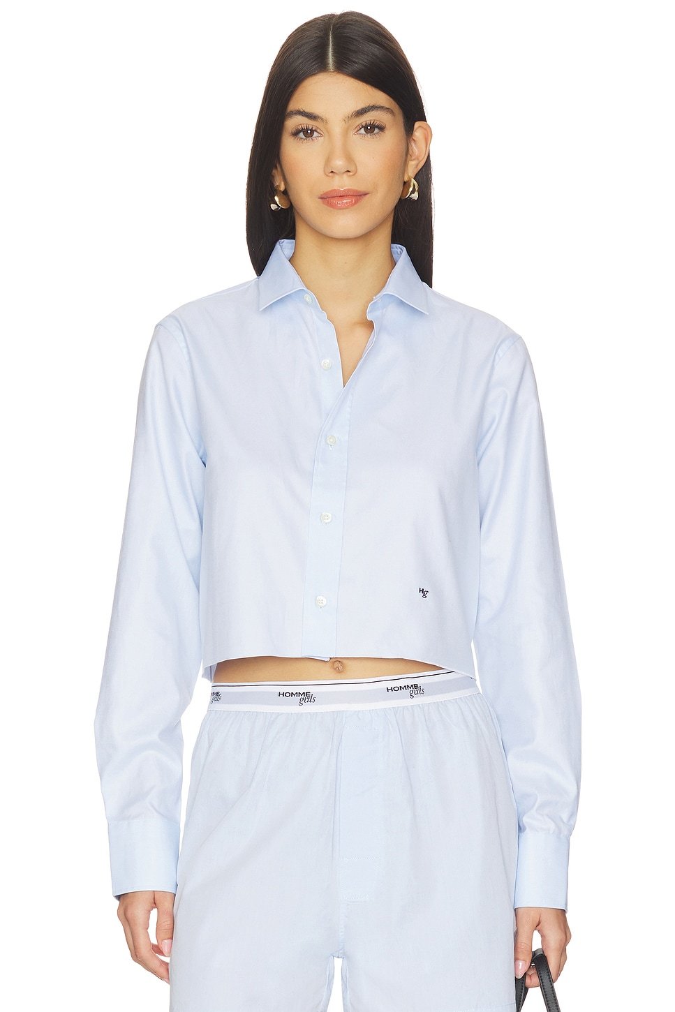 revolve Original Cropped Shirt - 1