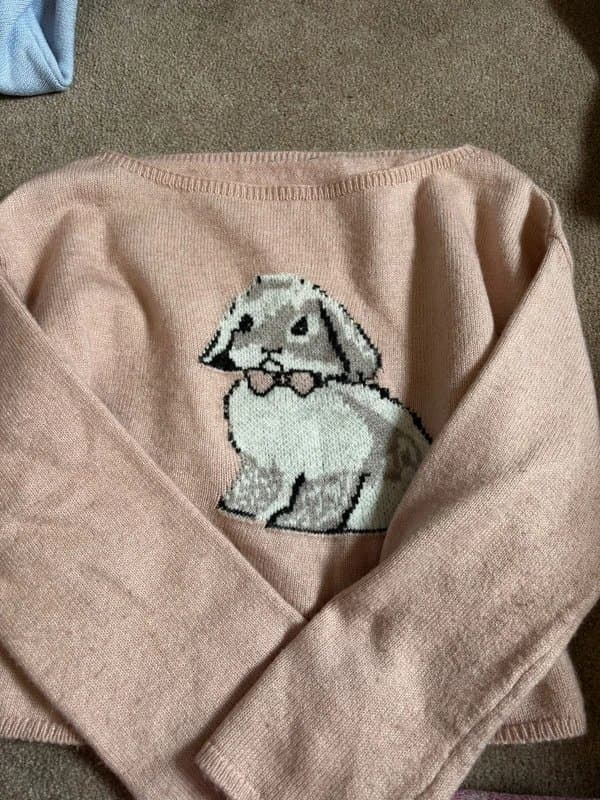 New Look New look pink ,off the shoulder, jumper