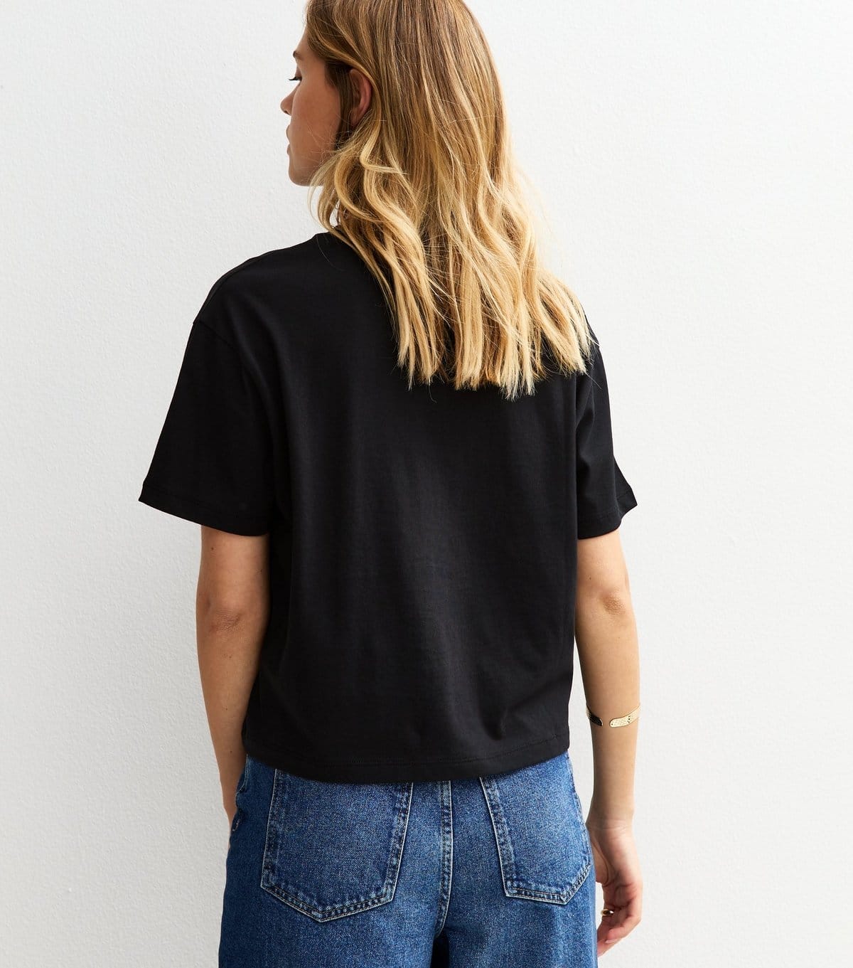 New Look Women's Black Boxy Fit T-Shirt New Look - 4
