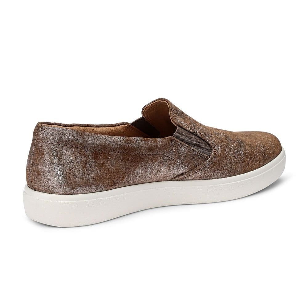 Hotter Hotter Women's Wide Fit 'Tasha' Slip-On Trainers in Taupe - 4