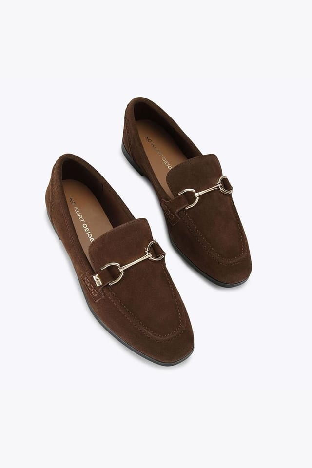 KG Kurt Geiger KG Kurt Geiger Women's 'Madeline' Suede Flats in Brown - 2