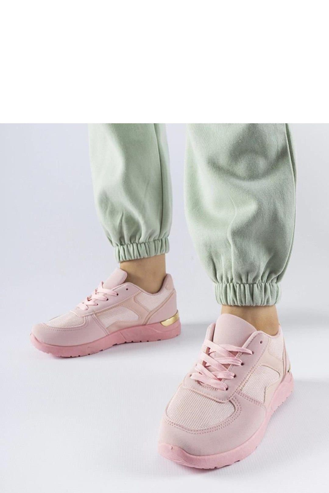 Love Lace Love Lace Women's Sneakers with Colorful Pink Sole Lace Up Sports Shoes Comfort
