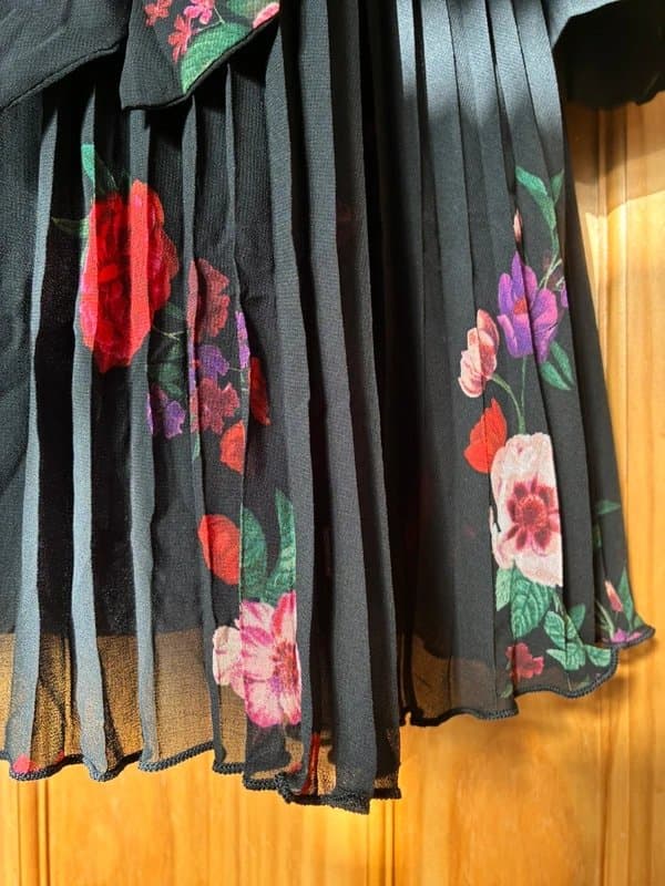Love & Roses Love and Roses Dark Floral Mini Dress