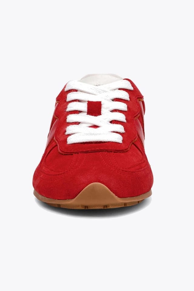 Steve Madden STEVE MADDEN Women's 'Abbi Trainer Red' Trainers in Red - 3