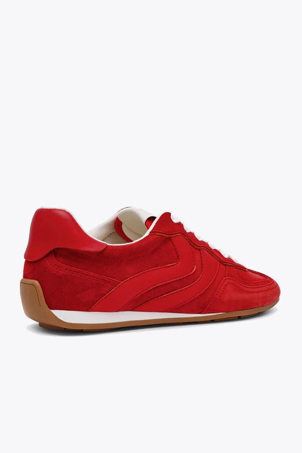 Steve Madden STEVE MADDEN Women's 'Abbi Trainer Red' Trainers in Red - 4