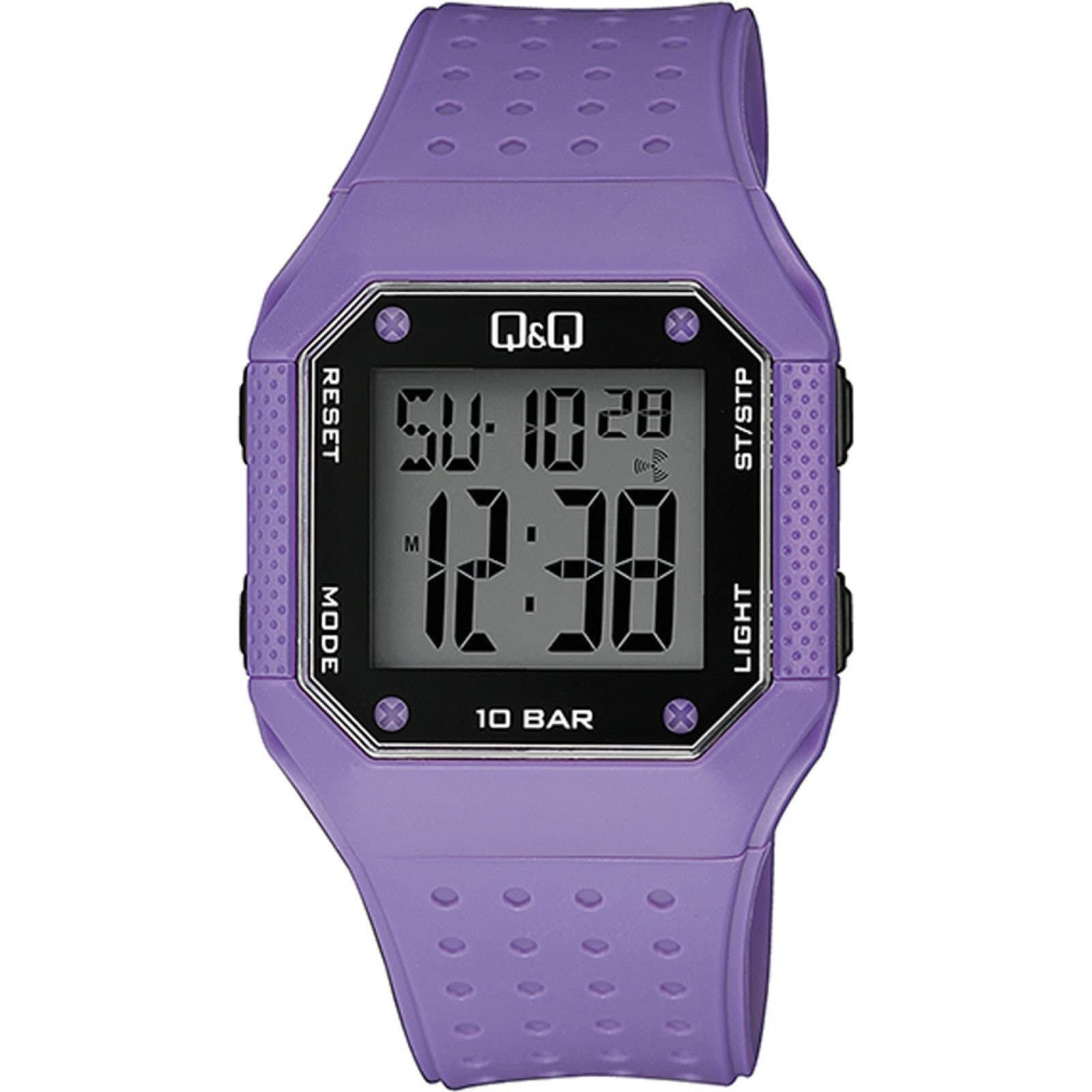 Q&Q Q&Q Men's M158J010Y 42mm Quartz Watch in Purple