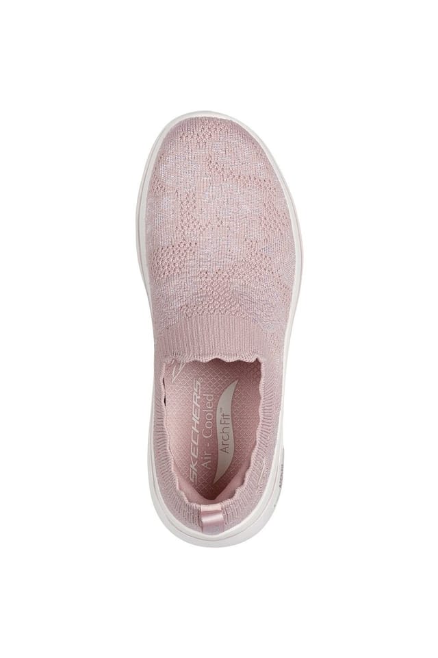 Skechers Skechers Women's GO WALK Arch Fit 2.0 Rosa Linda Trainer in Mauve - 3