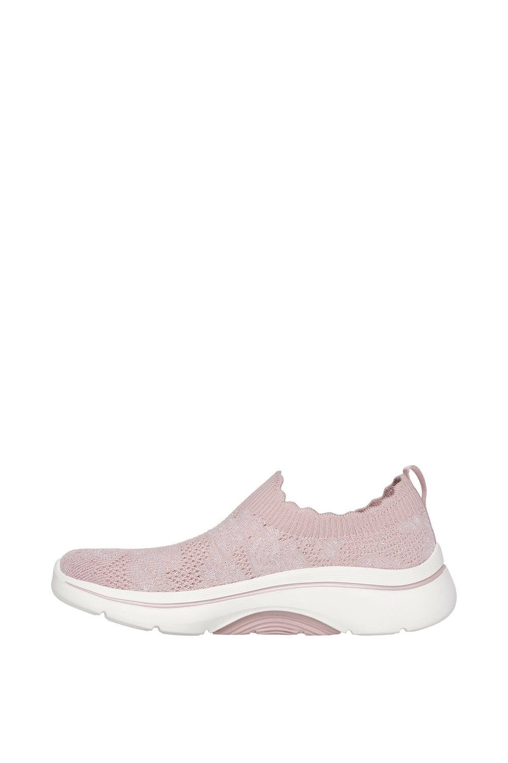 Skechers Skechers Women's GO WALK Arch Fit 2.0 Rosa Linda Trainer in Mauve - 4