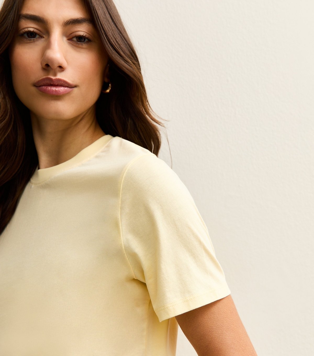 New Look Women's TallLight Yellow Regular T-Shirt New Look - 2