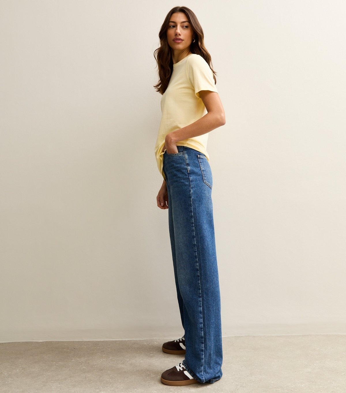 New Look Women's TallLight Yellow Regular T-Shirt New Look - 3