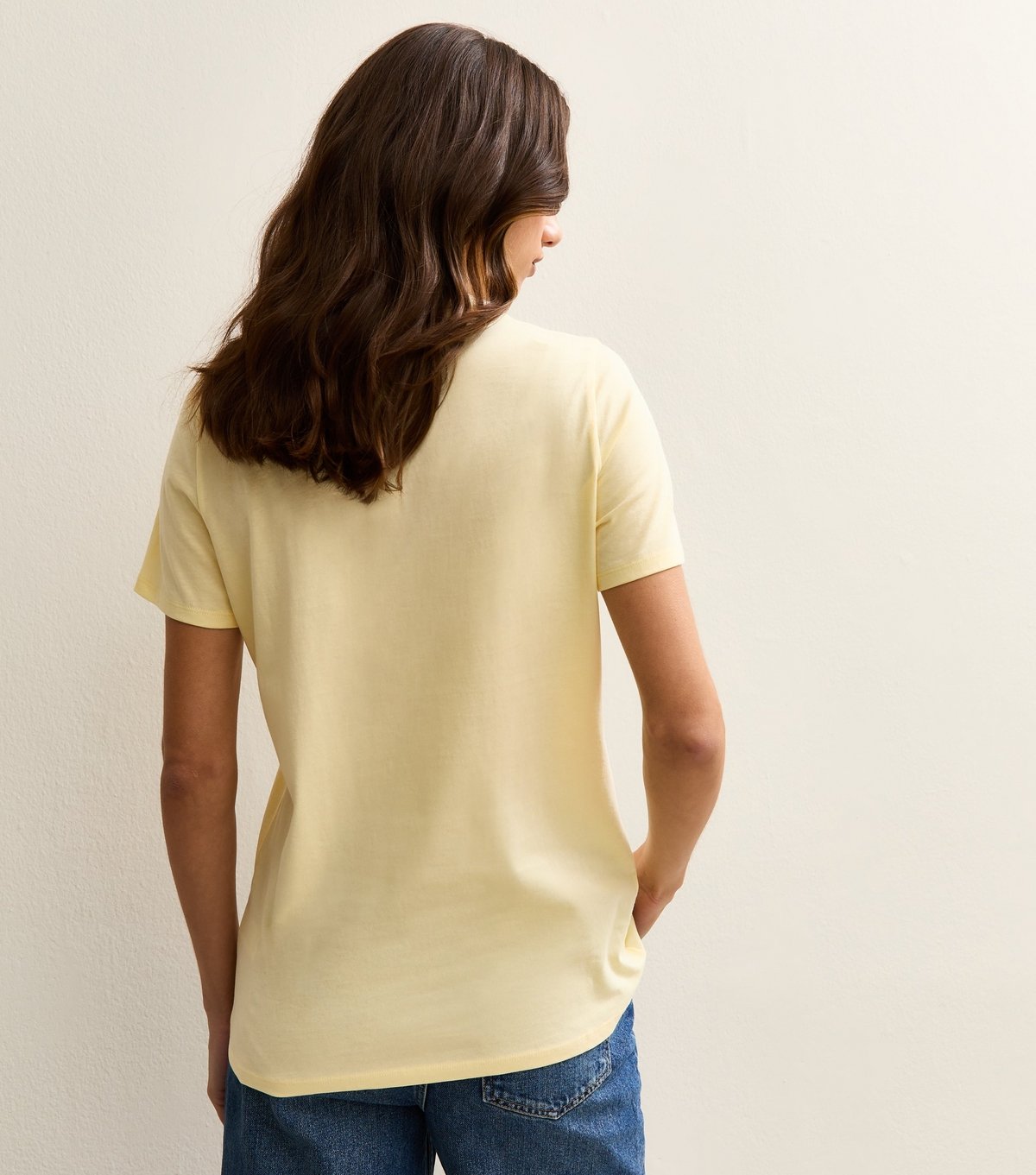 New Look Women's TallLight Yellow Regular T-Shirt New Look - 4