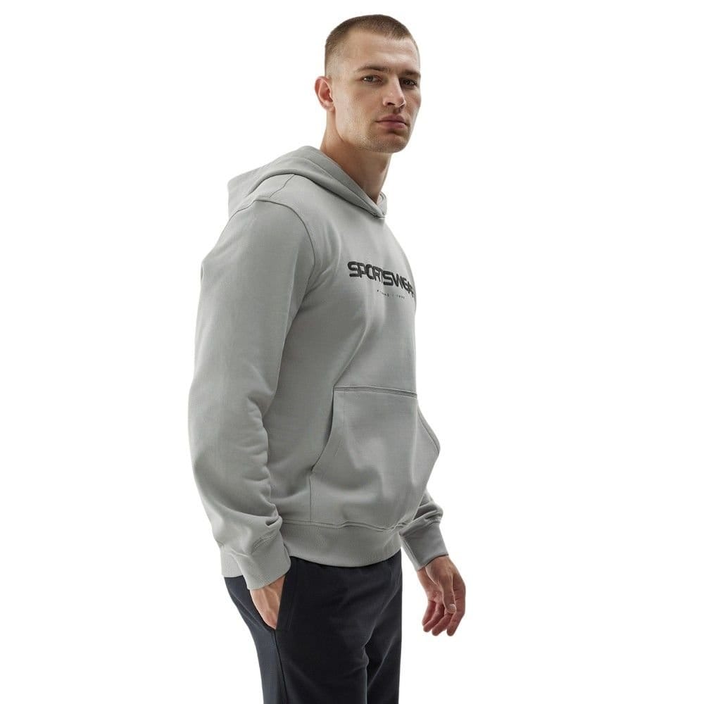 4F 4F Men's M1259 Hoodie in Grey - 4