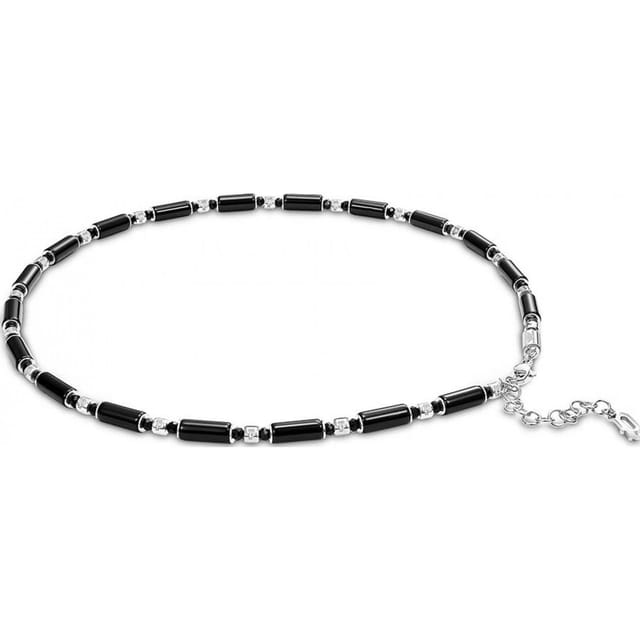 Police Police Men's PEAGN0037301 Silo Necklace in Black - 2