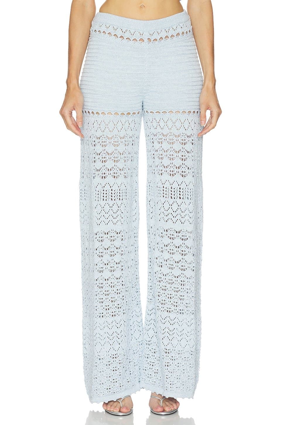 revolve Ornelie Crochet Pant