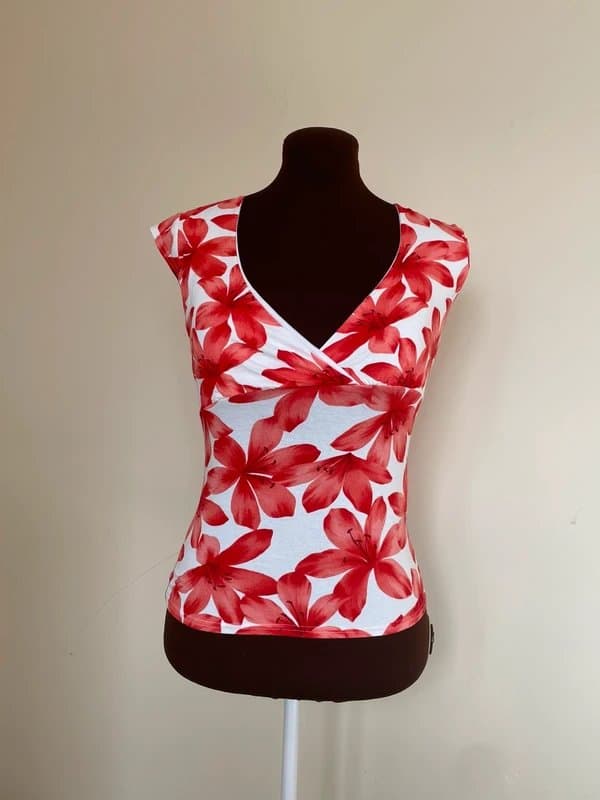 New Look New look flower print t shirt top