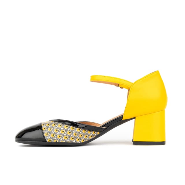 Embassy London Embassy London Women's Kemi - Black & Yellow - 3