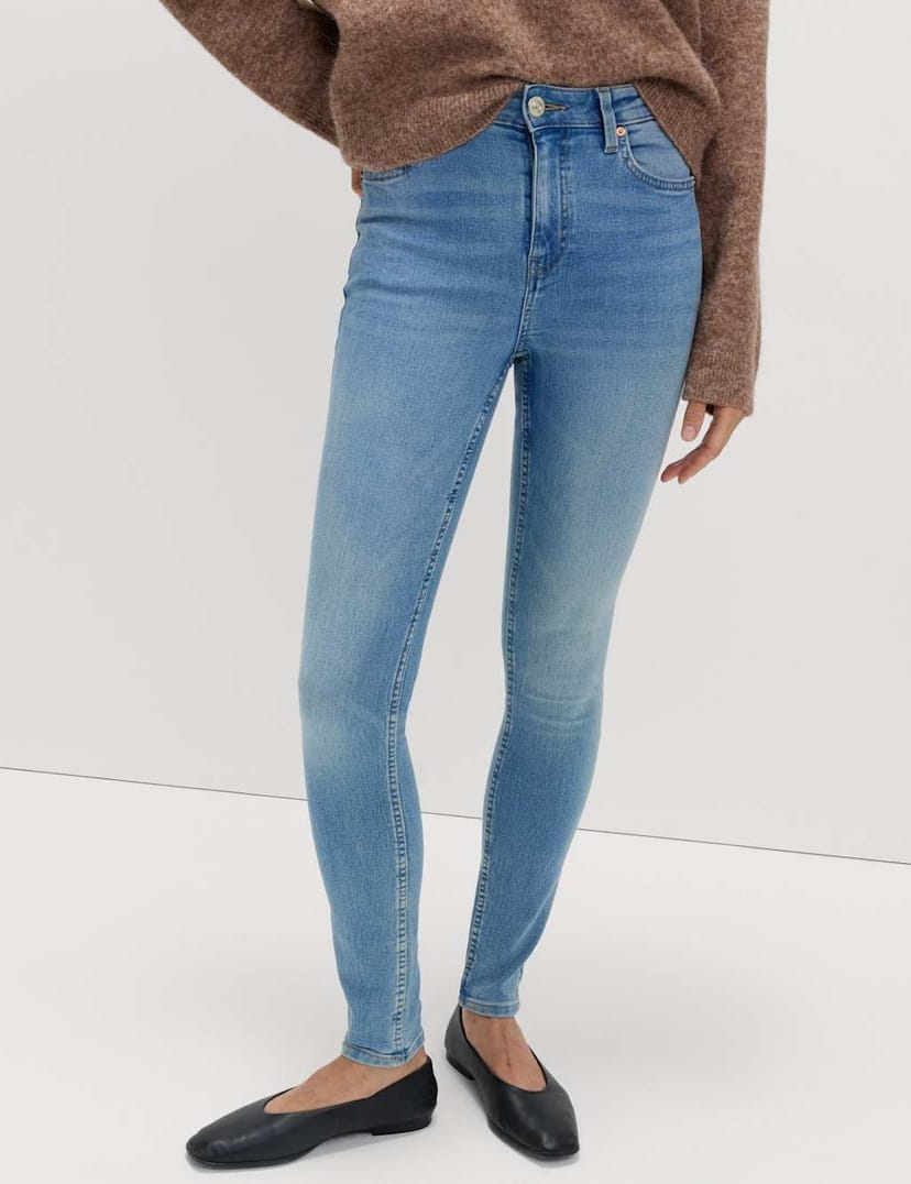 Marks & Spencer M&S Ivy Skinny Jeans Light Indigo - 1