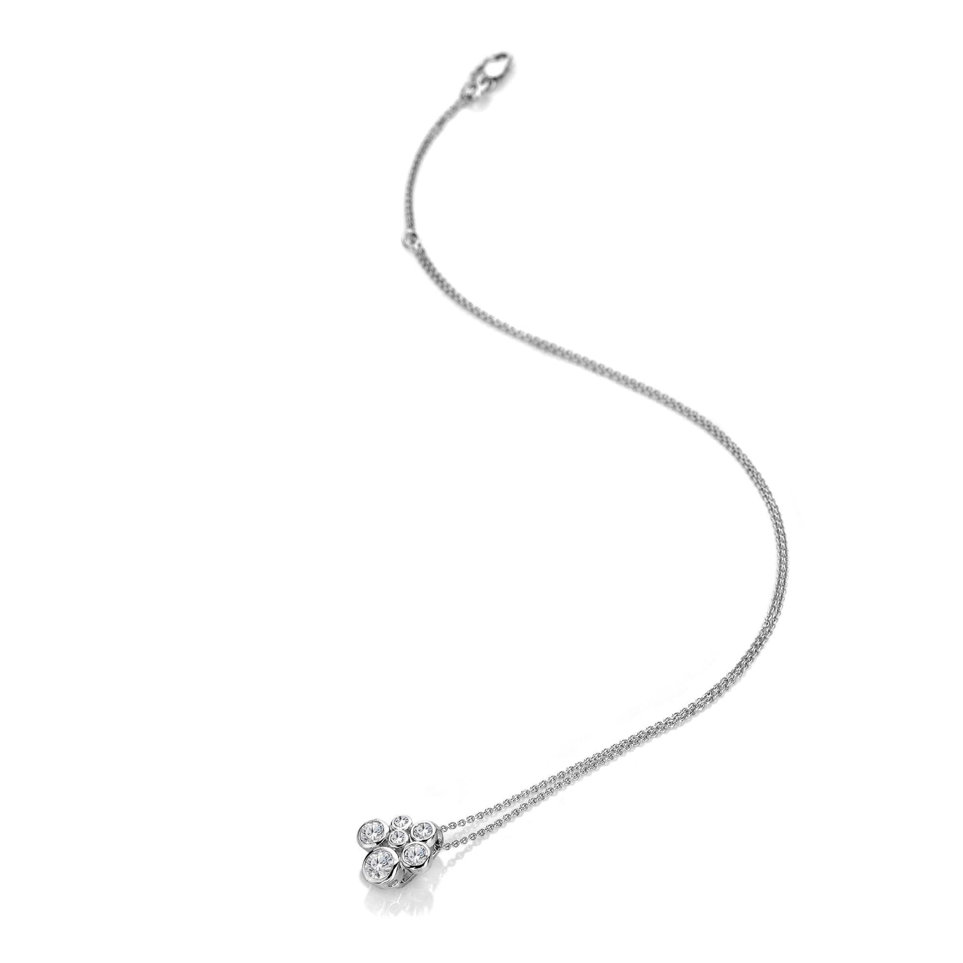 Hot Diamonds Hot Diamonds Women's Tender Cluster Pendant in Silver