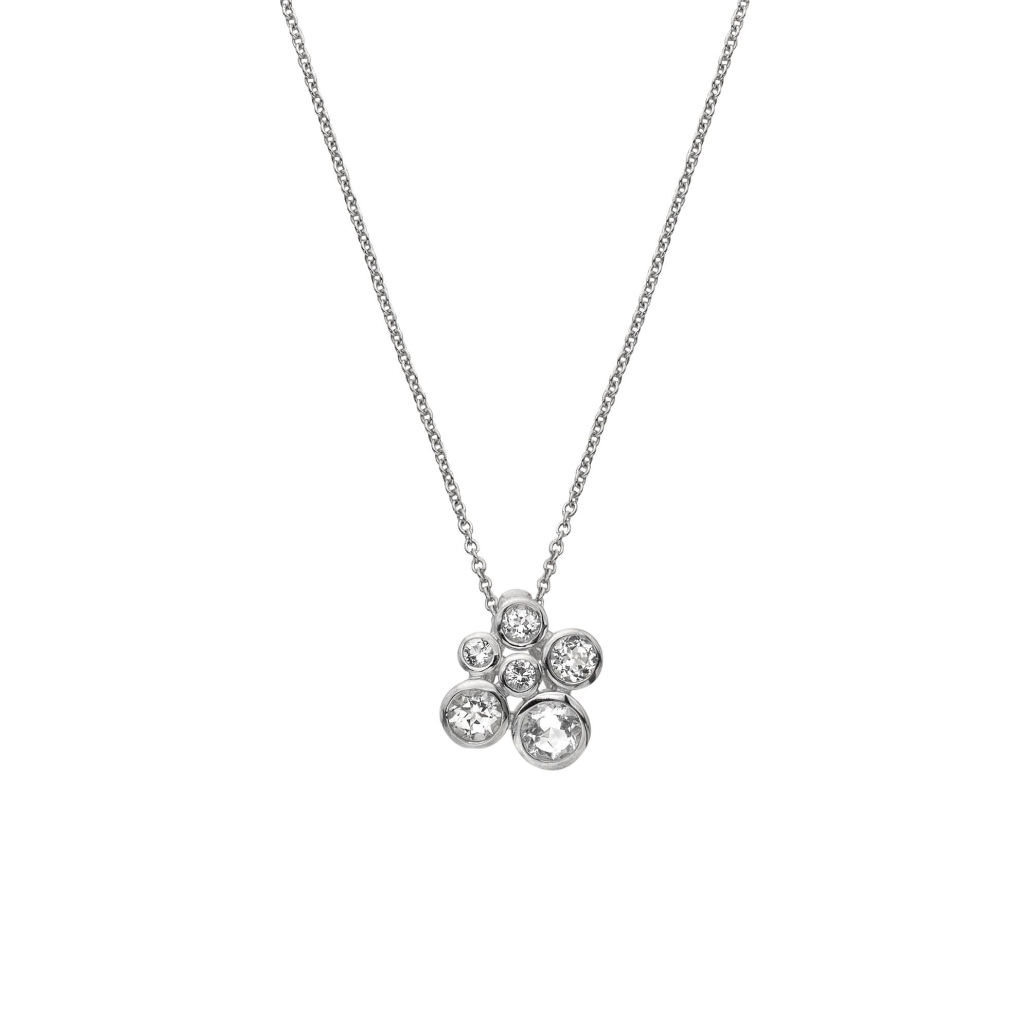 Hot Diamonds Hot Diamonds Women's Tender Cluster Pendant in Silver - 3