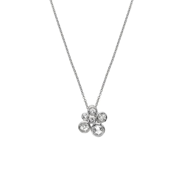 Hot Diamonds Hot Diamonds Women's Tender Cluster Pendant in Silver - 3