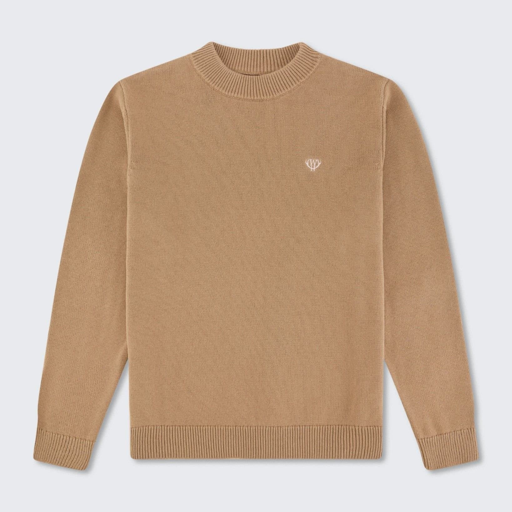 Walker & Hunt Walker & Hunt Light Brown Crewneck Jumper