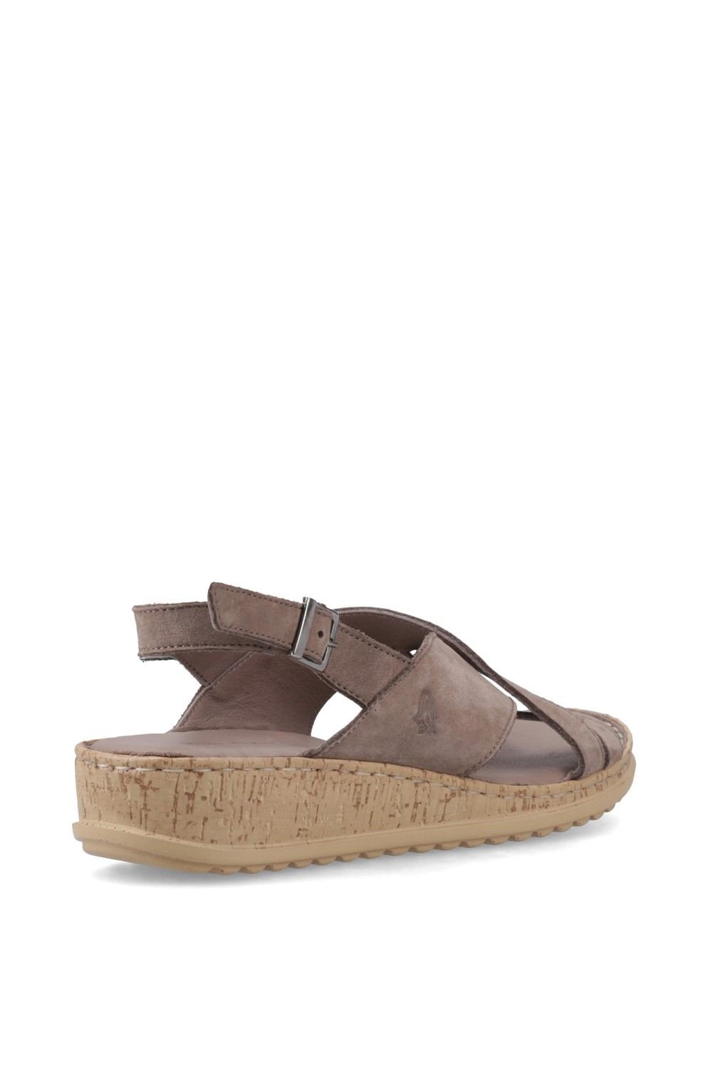 Hush Puppies Hush Puppies Women's Elena Cross Over Wedge Sandal in Taupe - 2