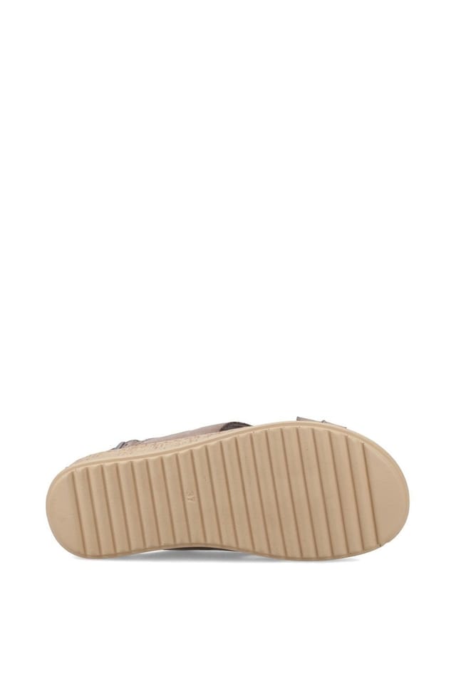 Hush Puppies Hush Puppies Women's Elena Cross Over Wedge Sandal in Taupe - 3