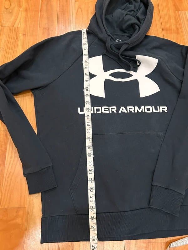 Under Armour Under Armour Large Logo Hoodie – Men’s Size M– Black – RRP £50