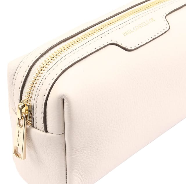 Paul Costelloe Paul Costelloe Women's Sesia Leather Pouch in Beige - 2