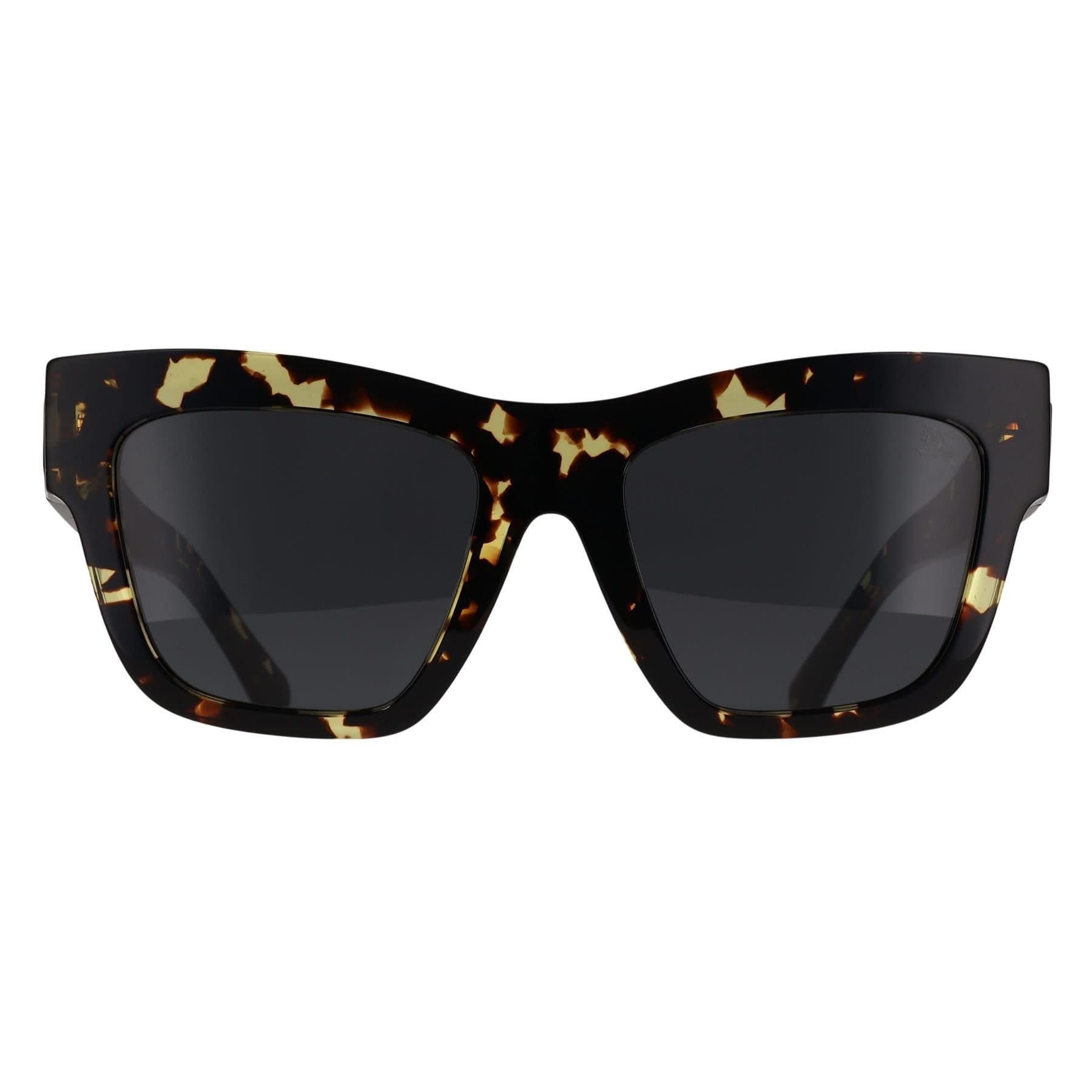 Burberry Burberry Women's Square Yellow Havana Dark Grey BE4449 in Brown