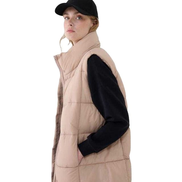 4F 4F Men's F209 Gilet in Beige - 3