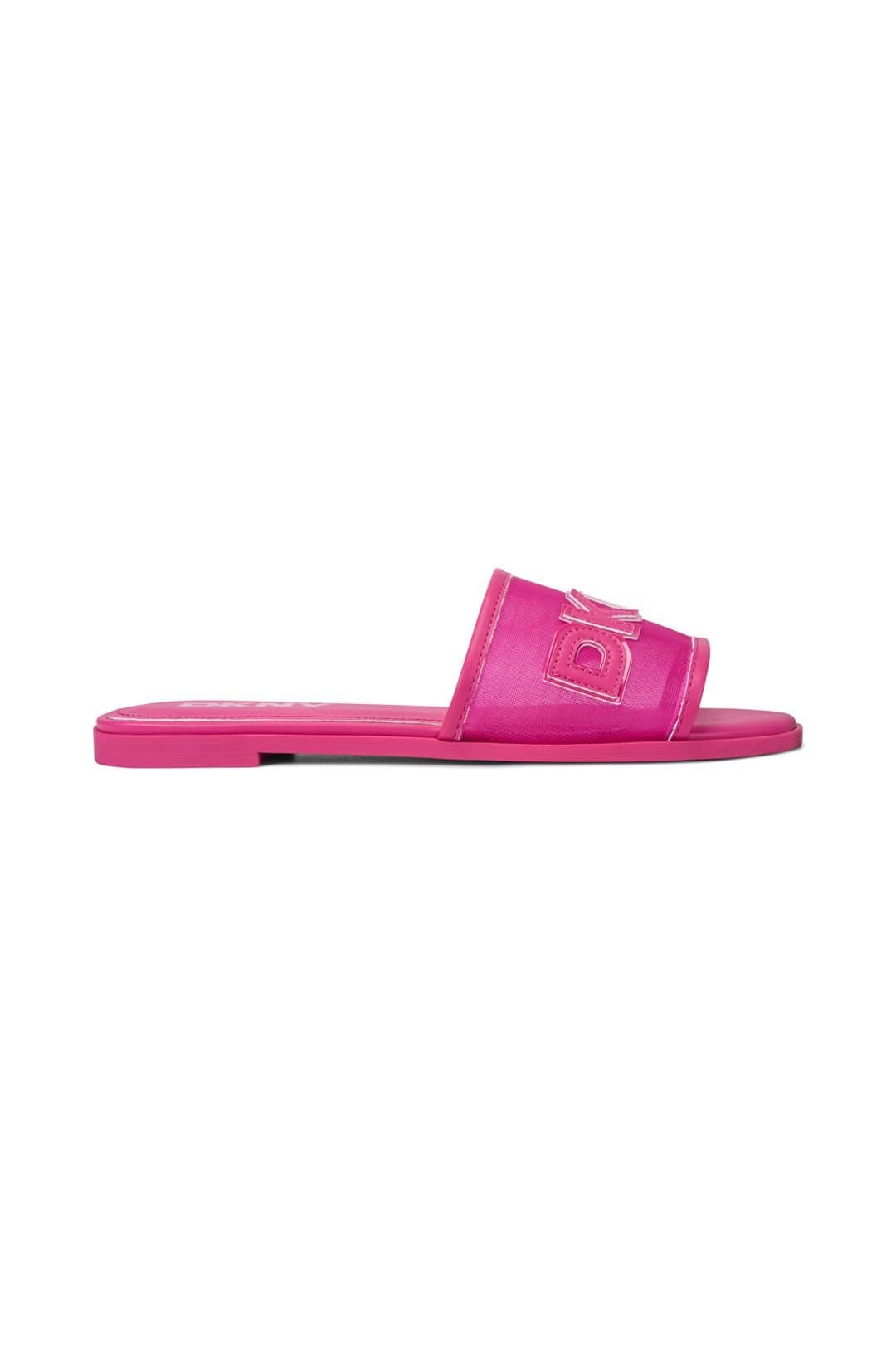DKNY DKNY Women's Wren - Flat Slide Hotpink in Hot Pink