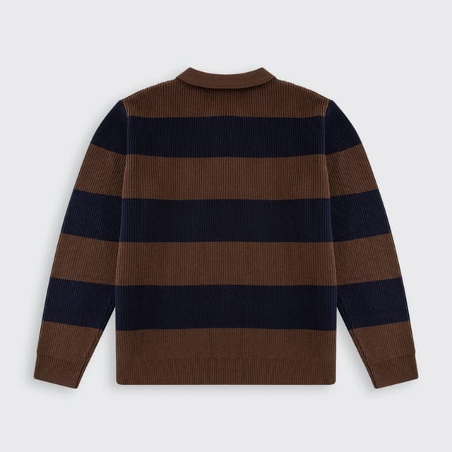 Walker & Hunt Walker & Hunt Men's Lando Knit in Brown - 2