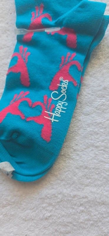 Happy Socks BNWT Happy Socks – Feet Are Flirting! UK4-7 RRP£16