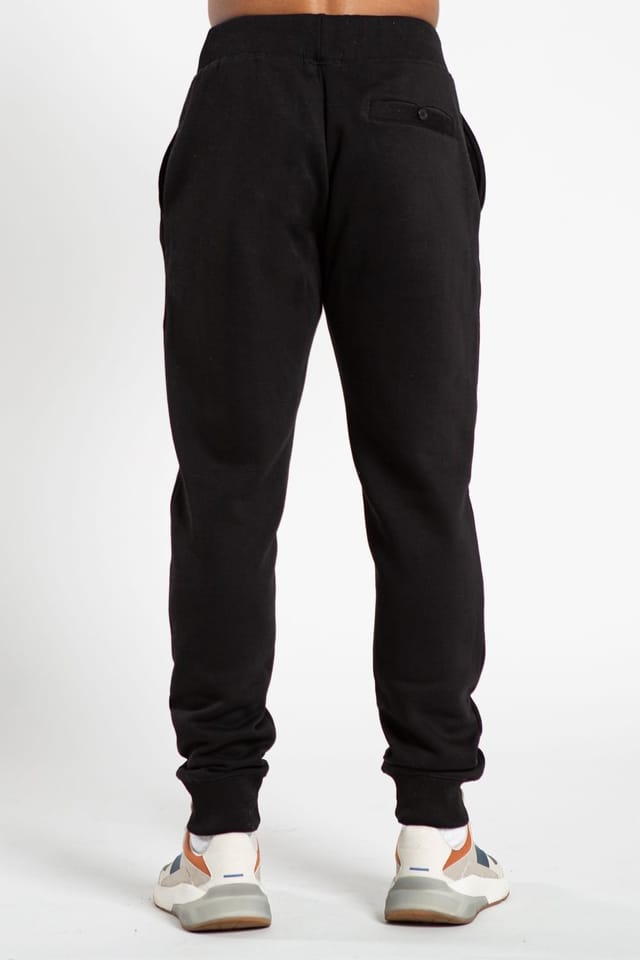 French Connection French Connection Men's Cotton Blend Joggers in Black - 2
