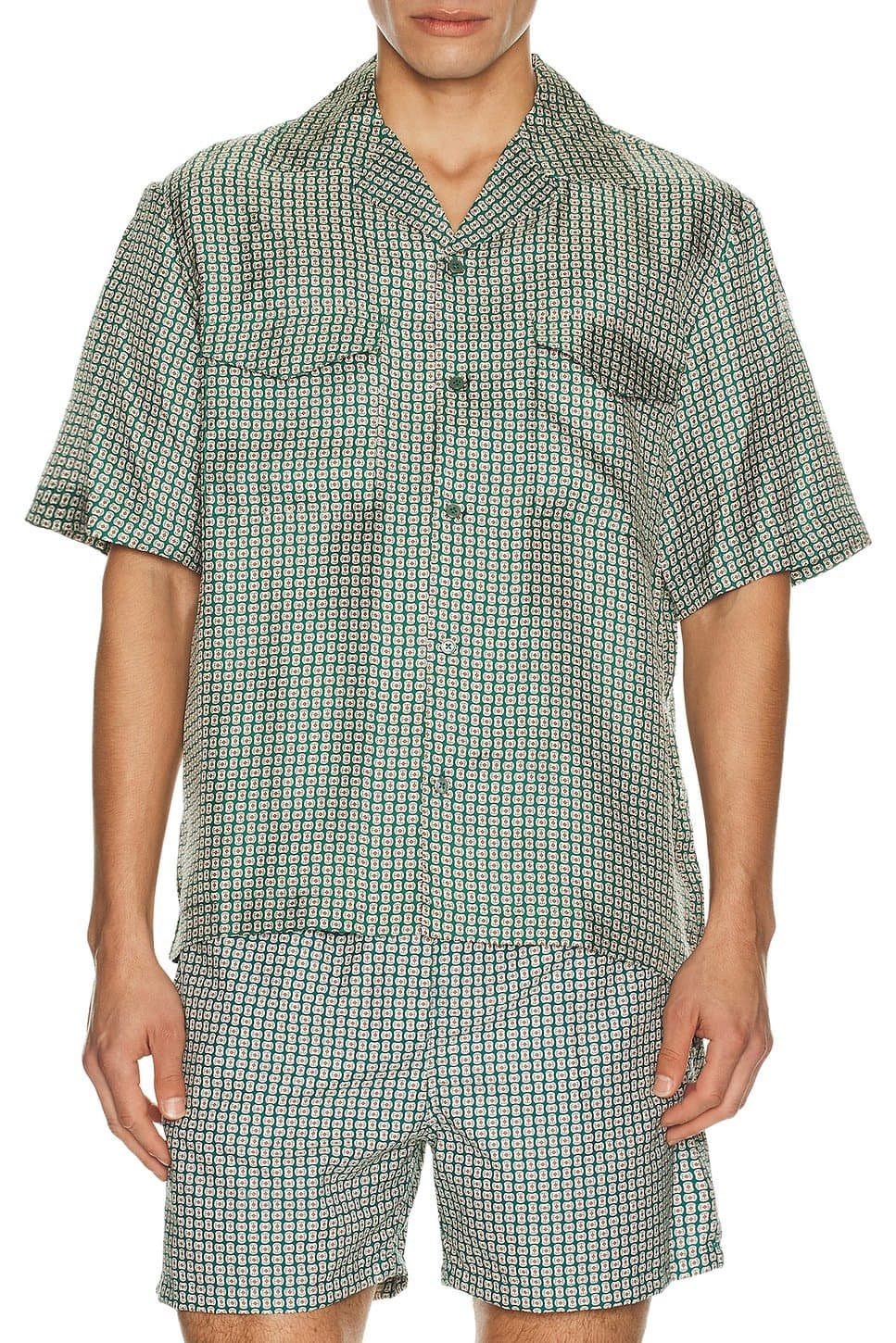 revolve Clarke Printed Silk Shirt