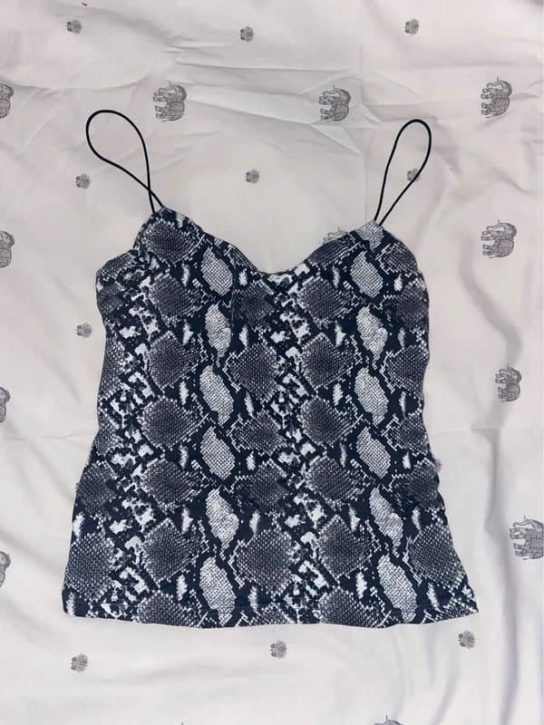 Bershka Bershka snake print cami