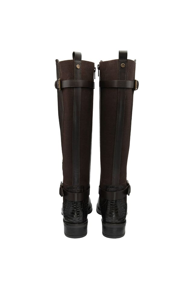Ravel Ravel Women's 'Eildon' Leather Knee-High Boots in Brown - 3