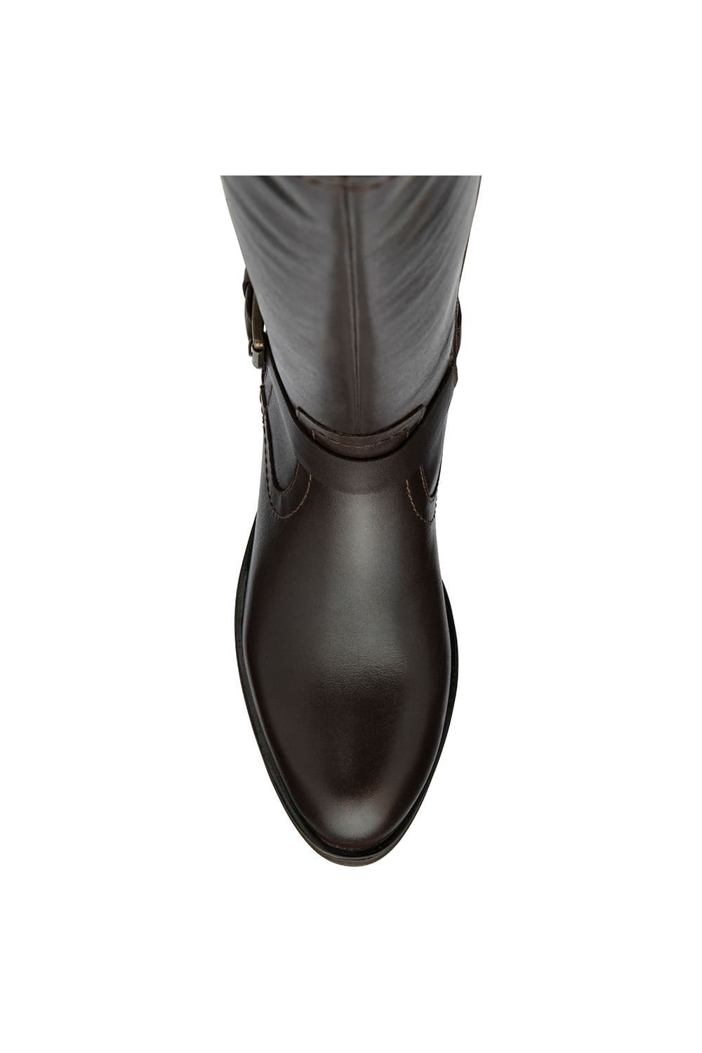 Ravel Ravel Women's 'Eildon' Leather Knee-High Boots in Brown - 4